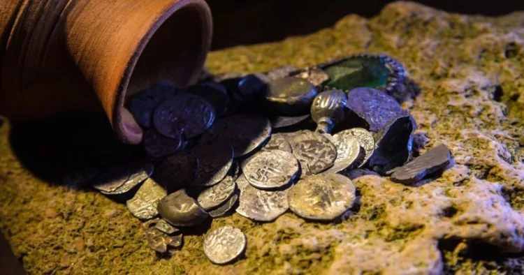 103 gold coins from the 13th-century Chola-Pandya era unearthed at Kovilur Sivan Mandir