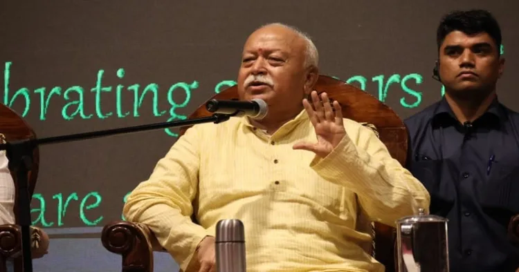 RSS Sarsanghchalak Dr Mohan Bhagwat Ji