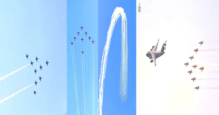 Spectacular air show in Assam by Indian Air Force