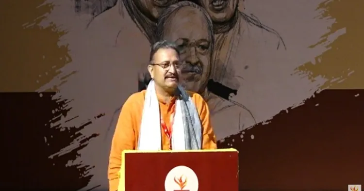 Rashtriya Swayamsevak Sangh Sah-Sarkaryavah Alok Kumar