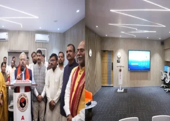 Akhil Bharatiya Prachar Pramukh, Rashtriya Swayamsevak Sangh (RSS), Sunil Ambekar ji inaugurated ABVP's newly established Zonal Secretariat for Eastern Uttar Pradesh at Kaisarbagh, Lucknow