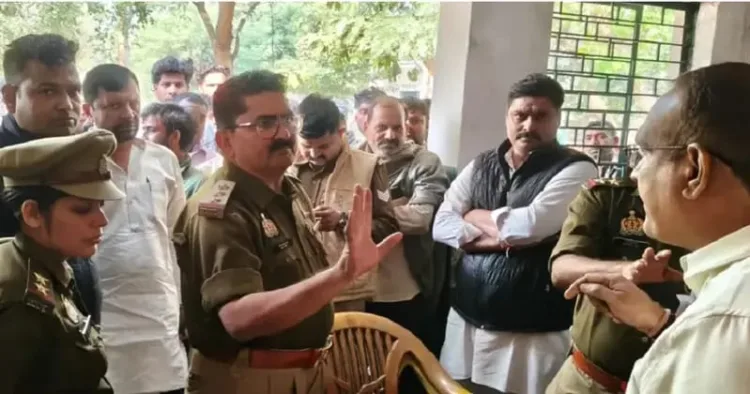 Police investigate the Baghpat school water bottle contamination incident