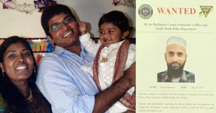 Hanumantha Rao and family (Left) and Accused Nazeer Hameed (Right)