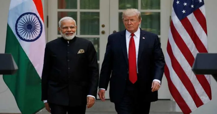 Prime Minister Narendra Modi and US President Donald Trump