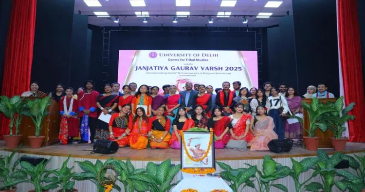 University of Delhi celebrates Janjatiya Gaurav Varsh 2025