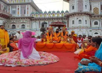 Sacred chants, garland exchanges and temple rituals defined a day rooted in heritage and collective devotion