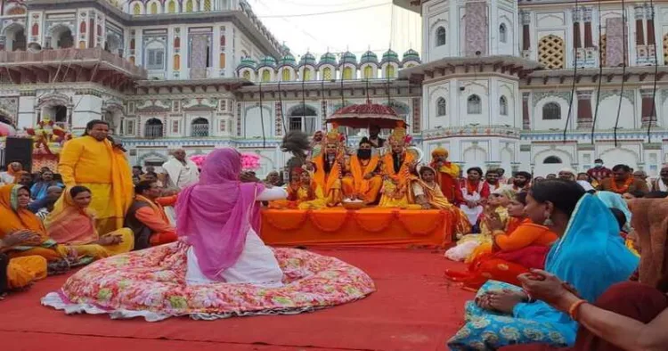 Sacred chants, garland exchanges and temple rituals defined a day rooted in heritage and collective devotion