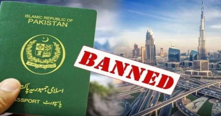 Regional security worries deepen as UAE bans Visa for Pakistan citizens