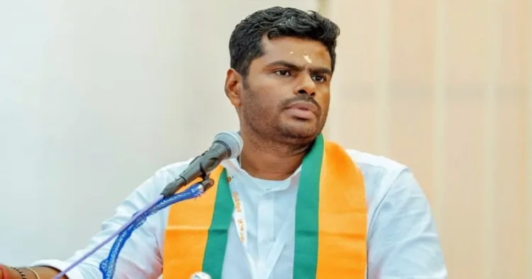 BJP leader K Annamalai