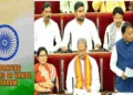 Odisha Chief Minister Mohan Majhi in the Assembly