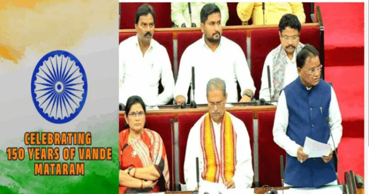 Odisha Chief Minister Mohan Majhi in the Assembly