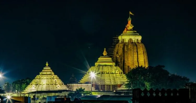 Jagannath Puri temple in Odisha