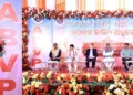 Union Education Minister Dharmendra Pradhan addressed the inaugural session of the 50th State Conference of ABVP Odisha (West), held in Rourkela