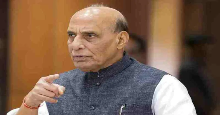 Defence Minister Rajnath Singh