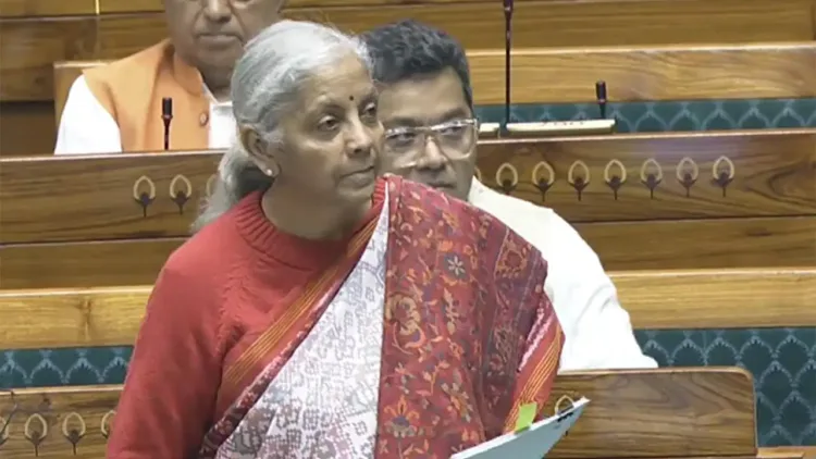 Finance Minister Nirmala Sitharaman