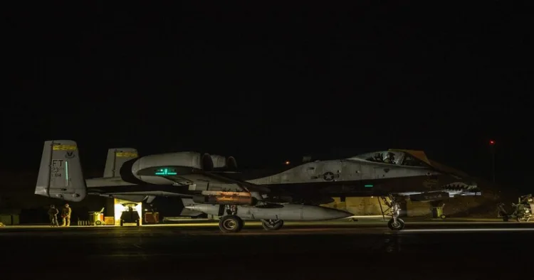 Operation Hawkeye strike by the US military in Syria
