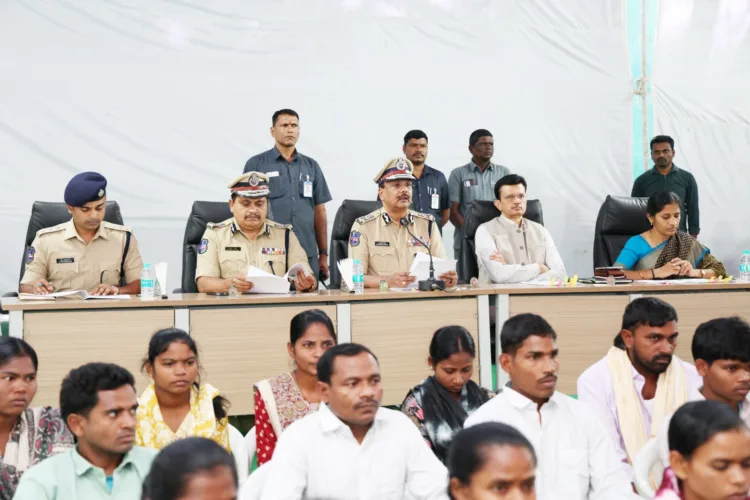 41 Maoists surrender before Telangana DGP