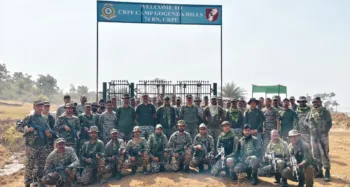 Image for representational purpose only - CRPF personnel near Golgunda camp- ANI Photo
