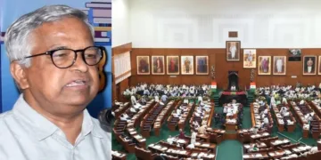 Kannada Development Authority (KDA) chairman Purushottam Bilimale