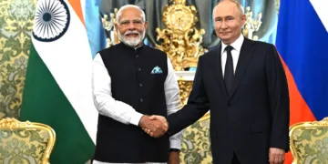 Prime Minister Narendra Modi and Russian President Vladimir Putin(File Photo)