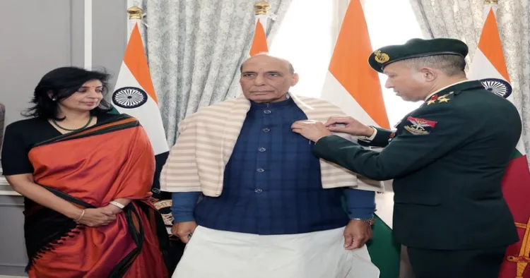 Defence Minister Rajnath Singh extends greetings on the occasion of Armed Forces Flag Day