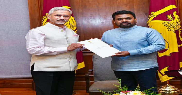 External Affairs Minister Dr. S. Jaishankar is on a visit to Sri Lanka