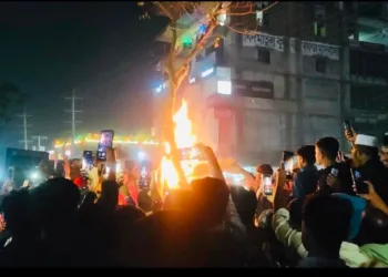 Dipu Chandra Das was lynched, hanged, and burnt in Bangladesh