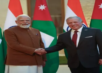 Prime Minister Narendra Modi and His Majesty King Abdullah 2 of Jordan