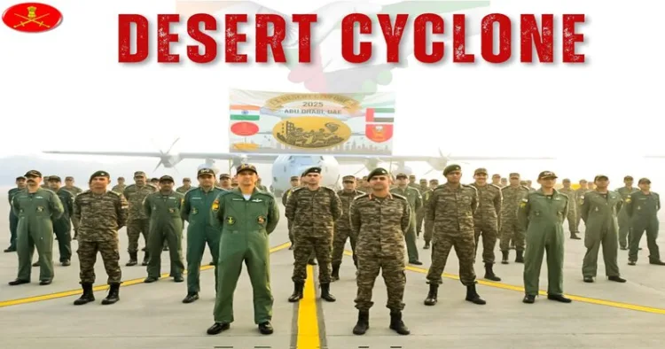 Operation Desert Cyclone between India and the UAE