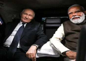 Russian President Vladimir Putin and Prime Minister Narendra Modi