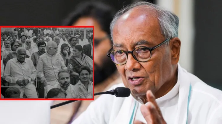 Digvijay Singh praised PM Modi and RSS fuelling controversy