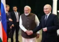 Prime Minister Narendra Modi and Russian President Vladimir Putin