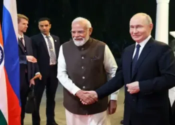 Prime Minister Narendra Modi and Russian President Vladimir Putin