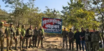 ITBP opened security camp in Kodnar of Abujhmad, Image X - ITBP