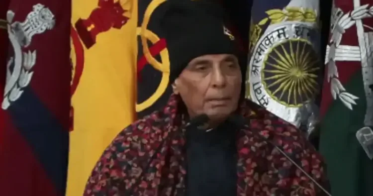 Defence Minister Rajnath Singh speaks post inaugurating the infrastructure projects of BRO in Leh