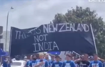 Screengrab of video going viral on social media