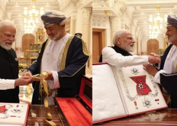 PM Modi conferred with Order of Oman by Sultan Haitham bin Tarik AI Said