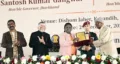 President of Bharat Droupadi Murmu graces the closing ceremony of 100-year celebration of OI Chiki script in Jharkhand, Image courtesy PIB