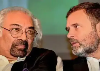 Congress Overseas Chairman Sam Pitroda and Leader of Opposition Rahul Gandhi