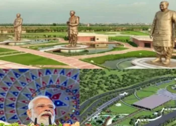 PM Narendra Modi inaugurates Rashtriya Prerna Sthal on the occasion of the birth anniversary of former PM and BJP leader Atal Bihari Vajpayee