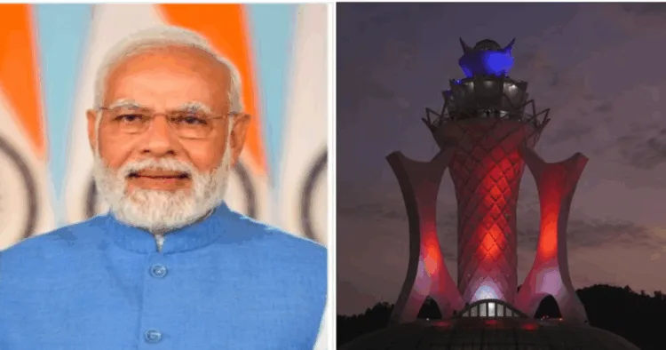 PM Narendra Modi pays tribute to the martyrs of Assam movement on the occasion of Swahid Diwas