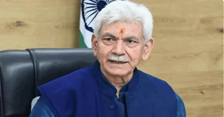 J&K LG Manoj Sinha