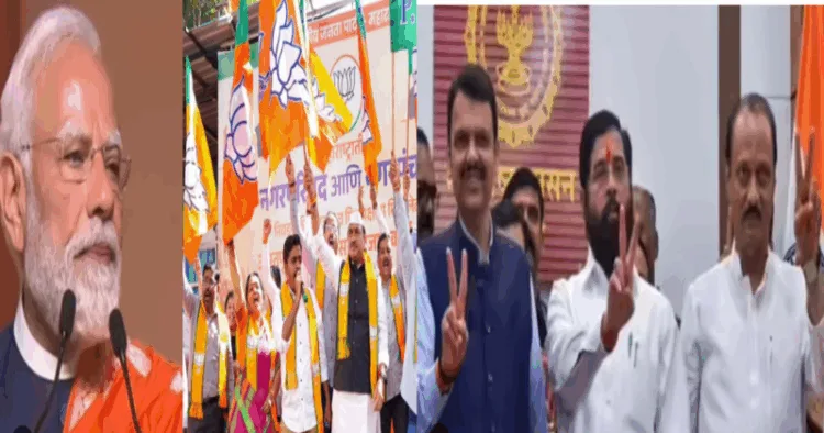 PM Modi hails Mahayuti's performance in local body polls