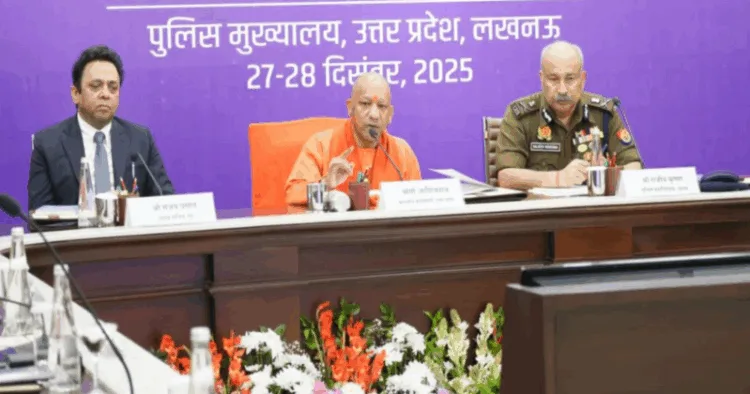 UP CM Yogi Adityanath at Police Manthan 2025