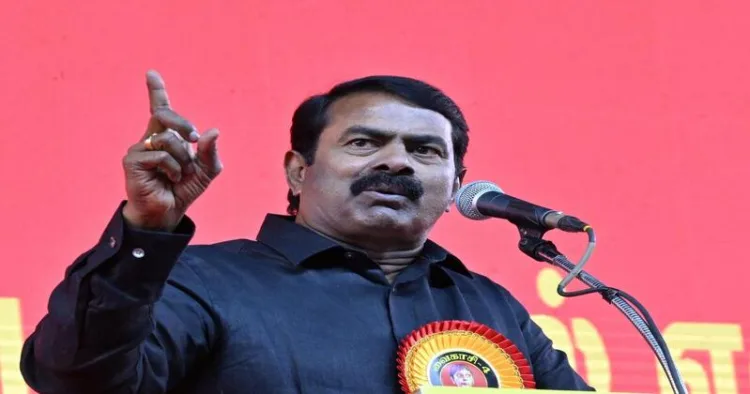NTK leader Seeman attacks EV Ramaswamy Naicker(File Photo)
