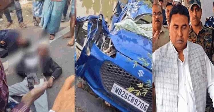 Son of key witness in Sandeshkhali case and driver killed in alleged road accident