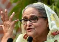 Former Prime Minister of Bangladesh Sheikh Hasina(File Photo)