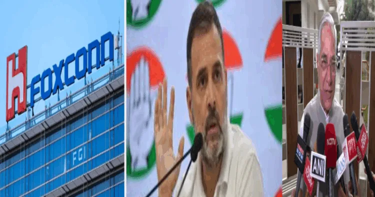 BJP MP Siroya Targets Rahul Gandhi Over ‘Dead Economy’ Remark Amid Foxconn Investment