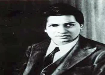 Renowned Mathematician Srinivasa Ramanujan