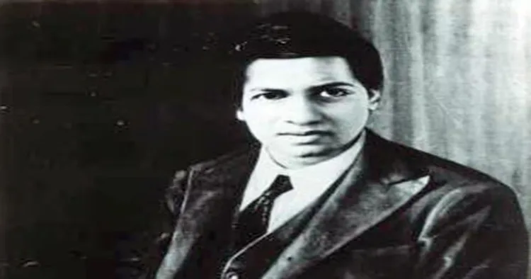 Renowned Mathematician Srinivasa Ramanujan